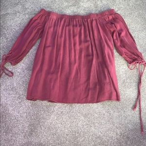Rue 21 off the shoulder top